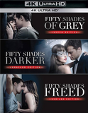 Fifty Shades 3-Movie Bundle (Rated & Unrated) 4k